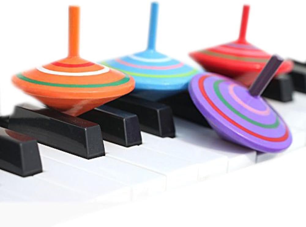 GoodPlay Gyroscope 3 Pcs Set Wooden Spinning Tops