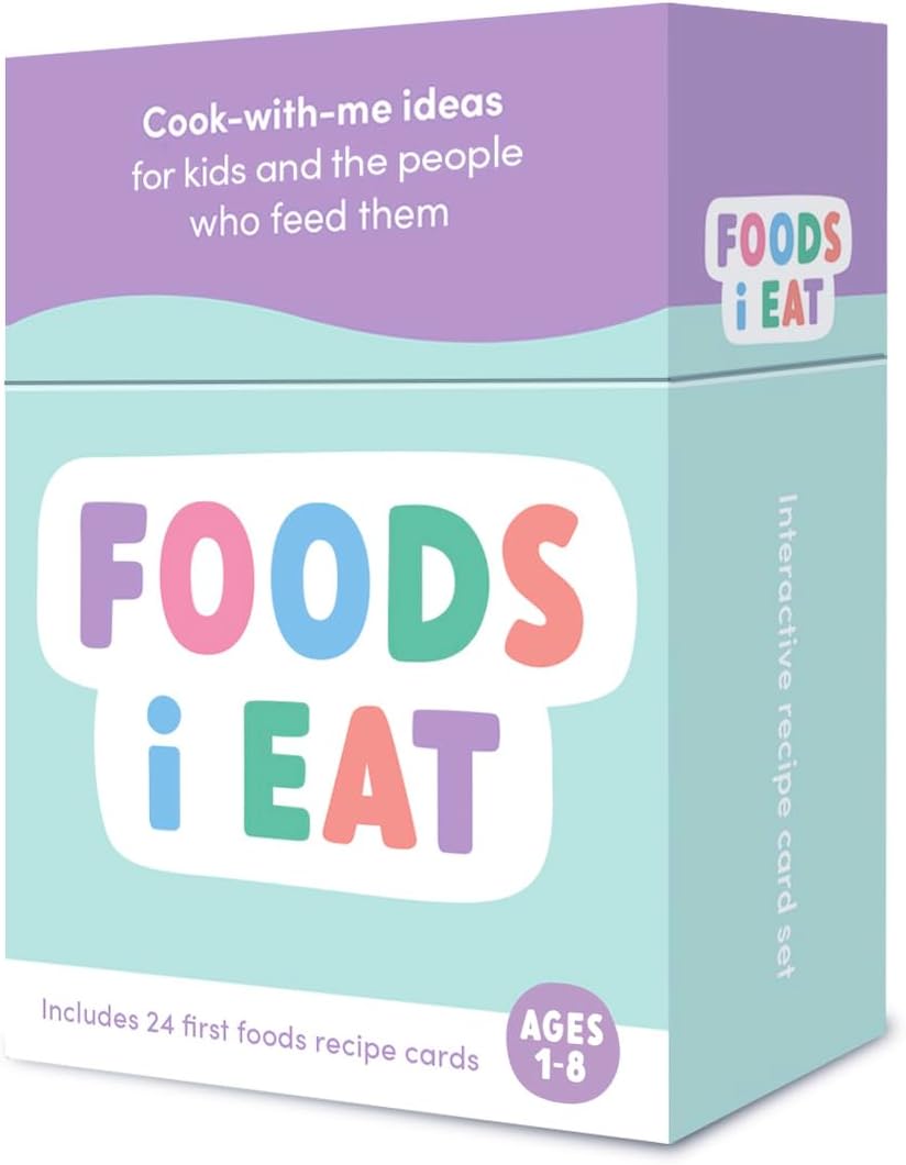 Daddy Me Recipe Card Set for Healthy Kids 2-8 Years