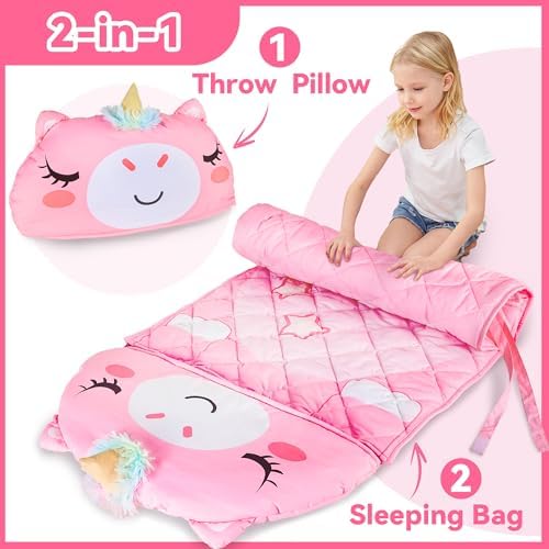 iPlay iLearn Unicorn Slumber Sack for Kids 1