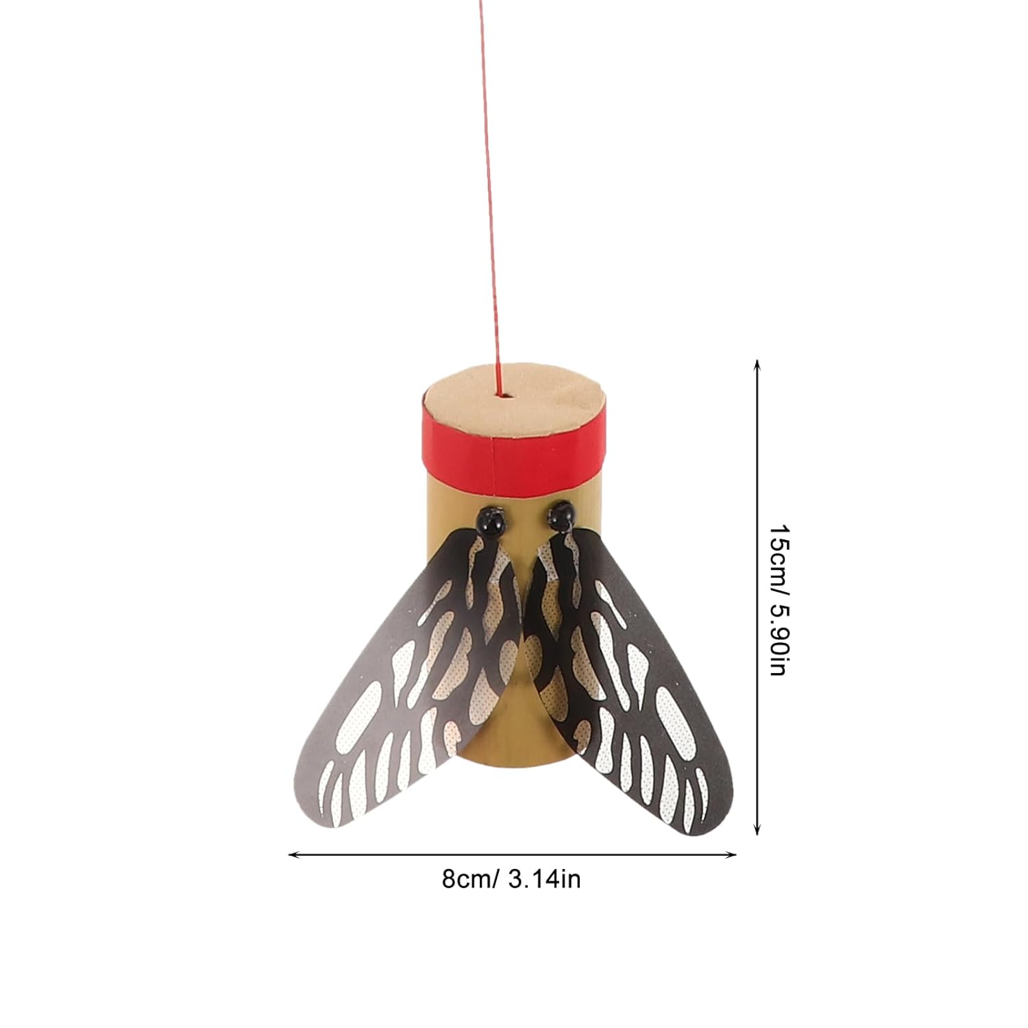 BESTonZON Bamboo Cicada Noise Maker Toy for Kids