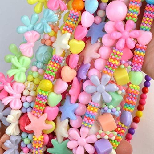 Obmwang 20Pcs Princess Necklace Bracelet Set for Women Costume Jewelry