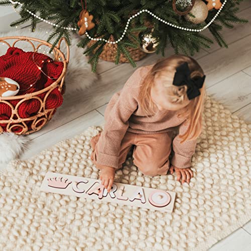 Math Name Puzzle Wooden Personalized Toy
