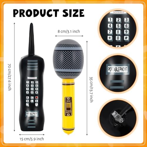 YOTHORN Retro Inflatable Phone Radio Set