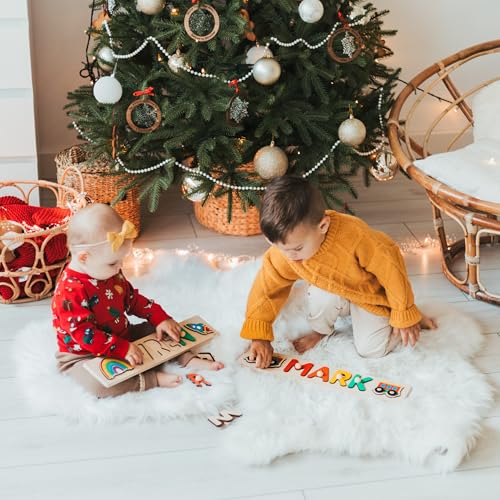 Personalized Wooden Name Puzzle with Pegs 1