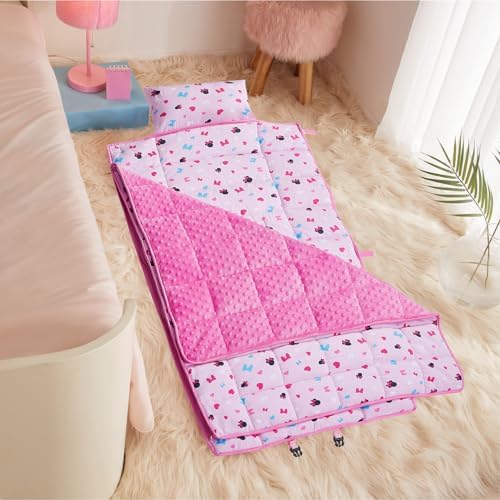 Travel Slumber Nap Mat with Pillow and Blanket