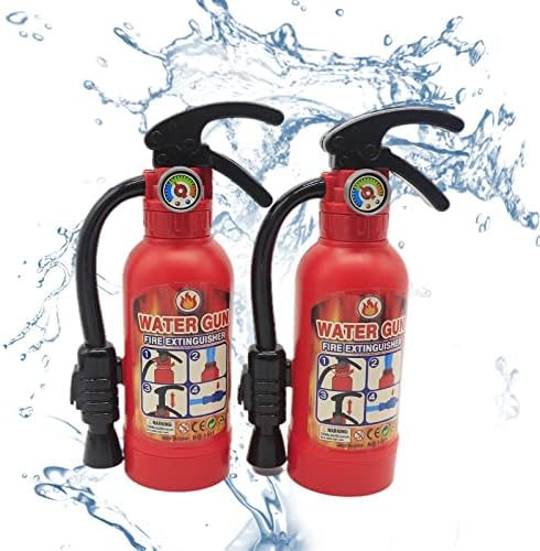 CAZOYEE 2 Pack Fire Extinguisher Role Play Toys for Kids