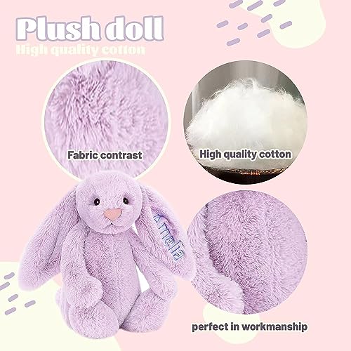 Personalized Plush Bunny with Childs Name