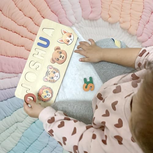Personalized Name Puzzle for Toddlers 1-3 1