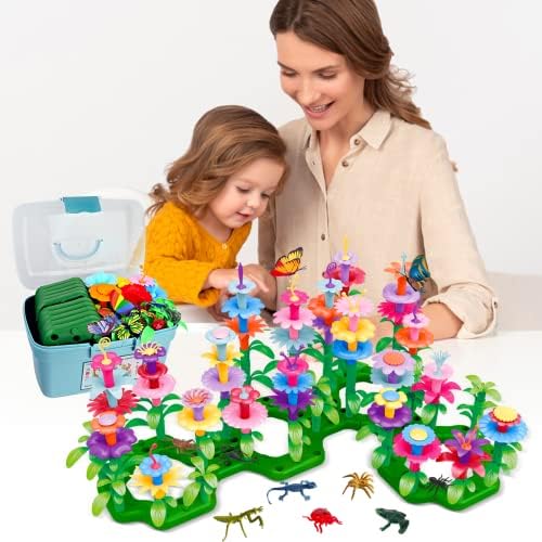 Leetous Garden Building STEM Toy Set for Toddlers