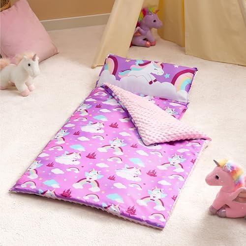 Joiedomi Toddler Nap Mat with Pillow and Blanket 1