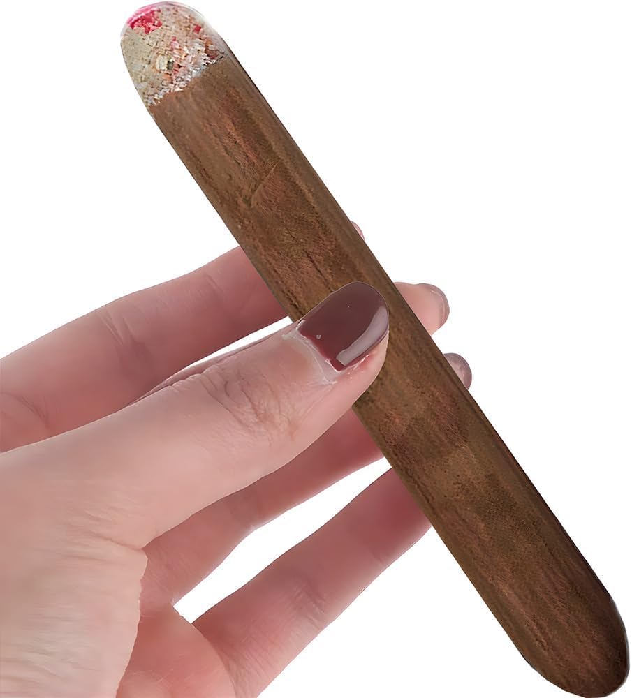 Brown Fake Puff Cigar - 45 Durable Realistic Costume Accessory