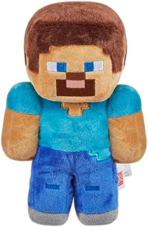 Mattel Minecraft Plush Figures 8-Inch Collectible Soft Dolls for Kids Fans