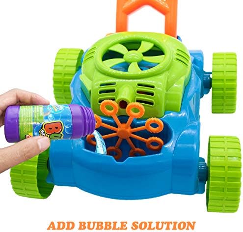 Lydaz Bubble Lawn Mower for Toddlers 1-3 Years
