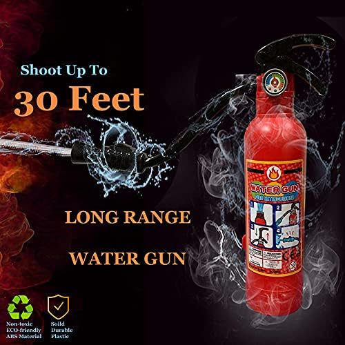 CAZOYEE 2 Pack Fire Extinguisher Role Play Toys for Kids