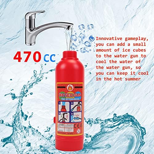 CAZOYEE 2 Pack Fire Extinguisher Role Play Toys for Kids