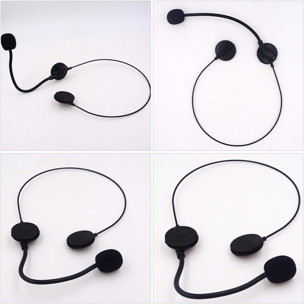 Ciieeo 6pcs Microphone Headset for Kids Cosplay Party