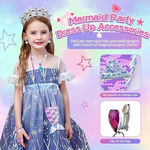 Cherry Tale Mermaid Gift Set for Girls 4-10
