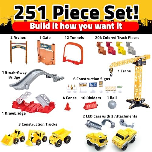 USA Toyz Snap Trax Race Tracks STEM Toy Set