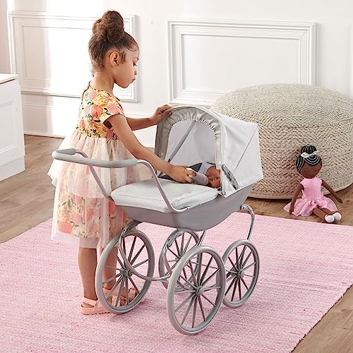 Badger Basket London Doll Stroller for 18 Inch Dolls