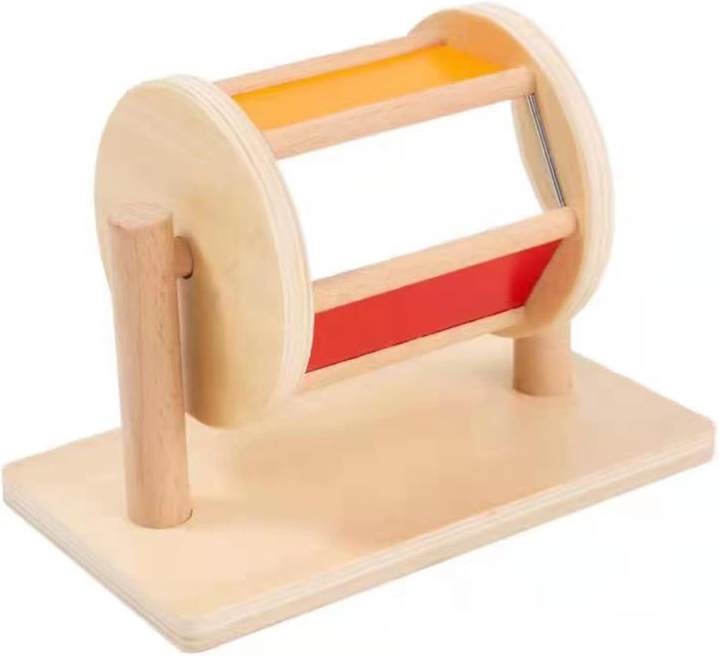 LEADER JOY Montessori Spinning Drum Toy for 1-3 Year Old