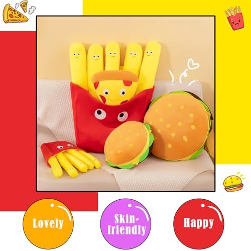 NILISWIEST Food Pillows Toy Plush Soft and Cuddly