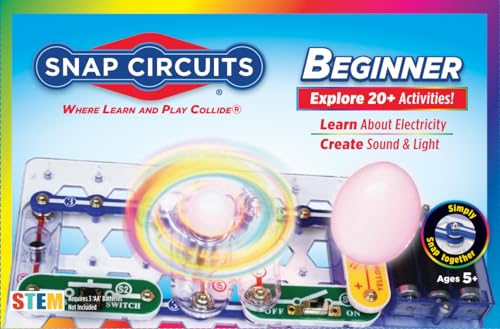 Snap Circuits Beginner STEM Kit for Kids Age 5-9
