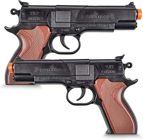 Howboutdis Cap Plastic Pistol Toy Gun Set for Kids