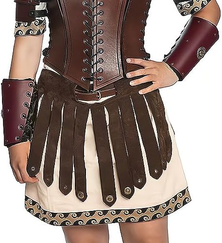 SIQITECHNO Medieval Armor Skirt for Kids