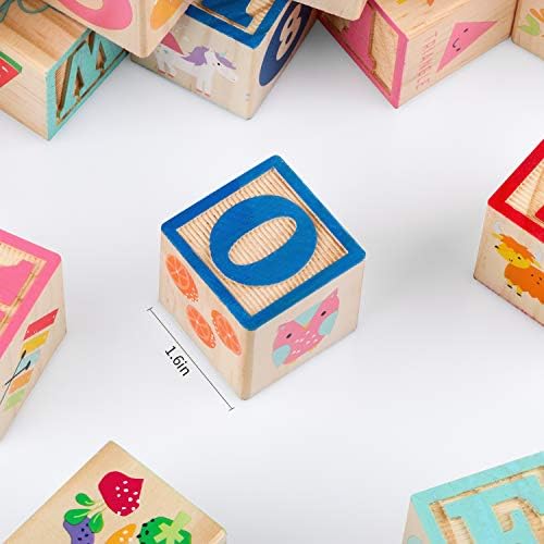 Joqutoys ABC Stacking Blocks for Toddlers 26 PCS
