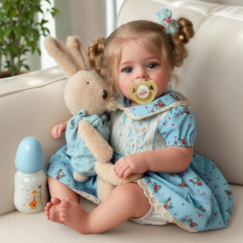 JIZHI 18 Inch Realistic Reborn Baby Doll Girl