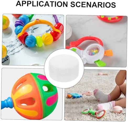 Garneck 50 Pcs Noise Maker Rattle Inserts for Baby Toys