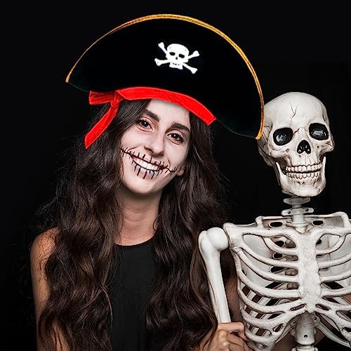 D-Fokes Pirate Captain Costume Cap with Eye Patch