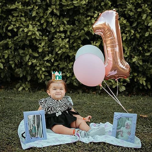 Safari Lion 1st Birthday Crown for Boys