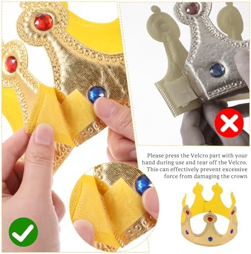 Prince Golden King Crown Birthday Party Hat 1