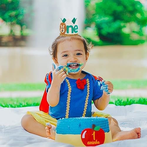 Safari Lion 1st Birthday Crown for Boys