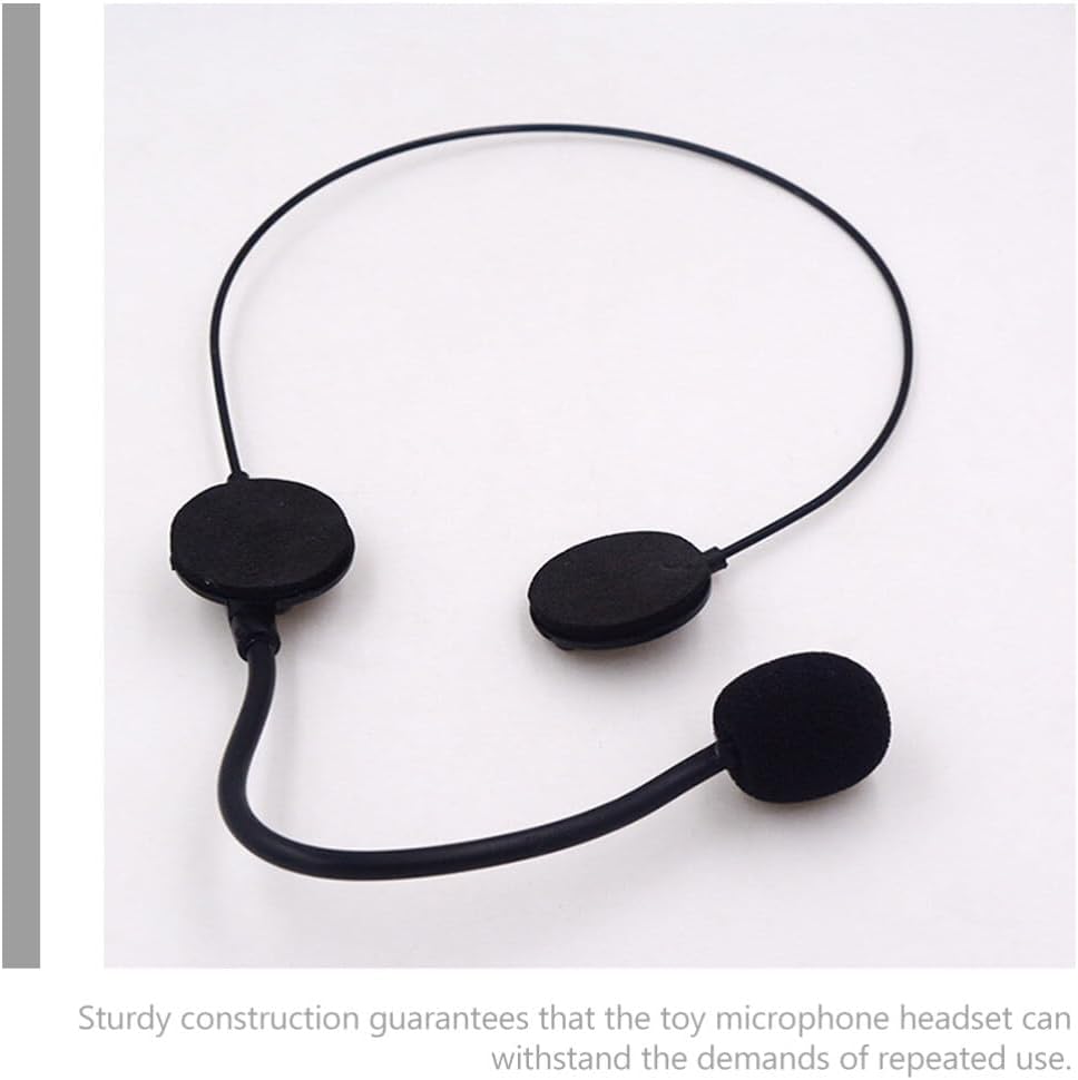 Ciieeo 6pcs Microphone Headset for Kids Cosplay Party