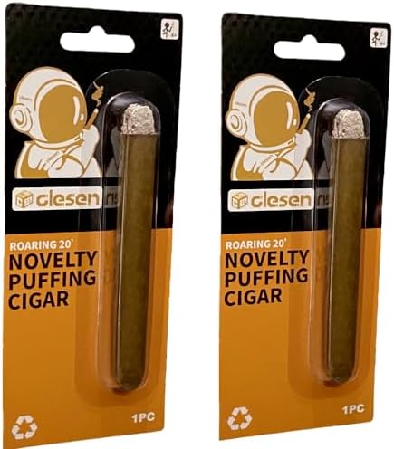 Puff Cigar 45 Inch 2 Pack - Fake Smoke Prop for Prank