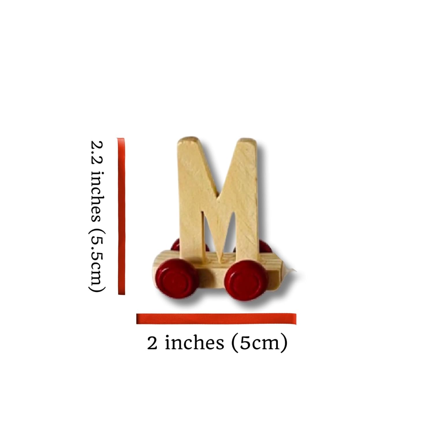 Wooden Letter Train with Personalized Name - Baby Room Decor