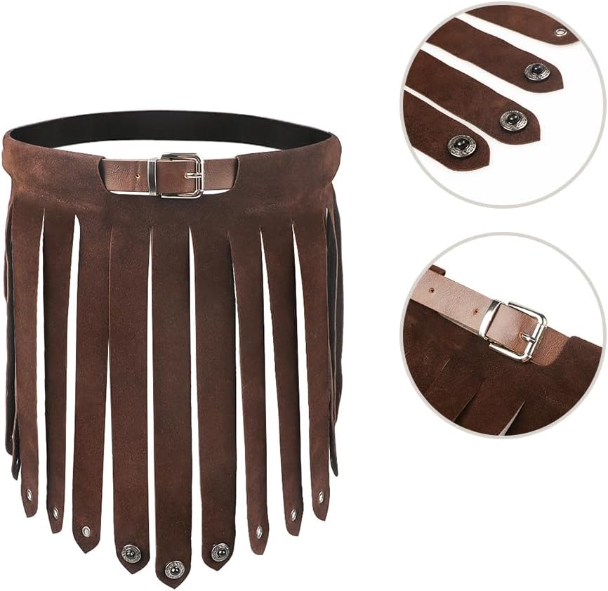 SIQITECHNO Medieval Armor Skirt for Kids