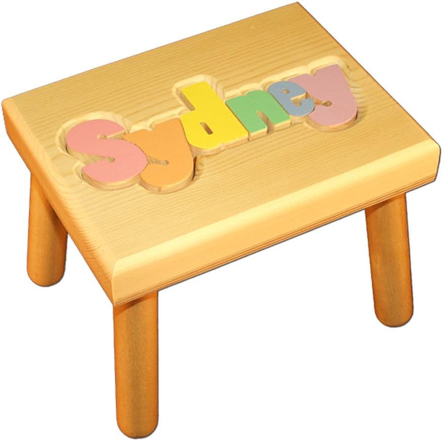 Damhorst Toys Personalized Name Puzzle Stool