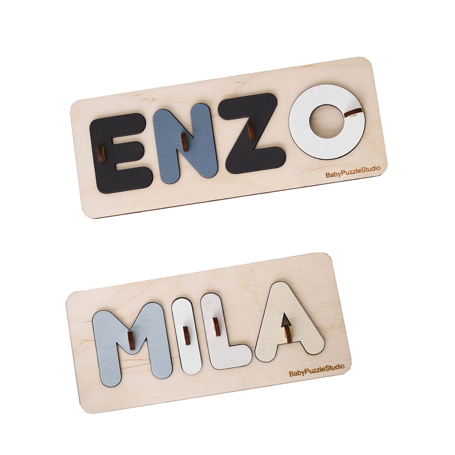 Pabawa 1st Birthday Name Puzzle Wooden Toy
