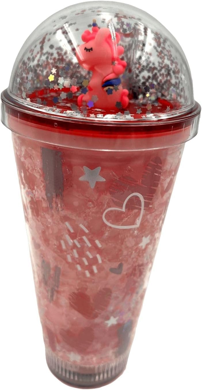 Unicorn LED Light Up Cups with Straw - 16oz Tumbler 1