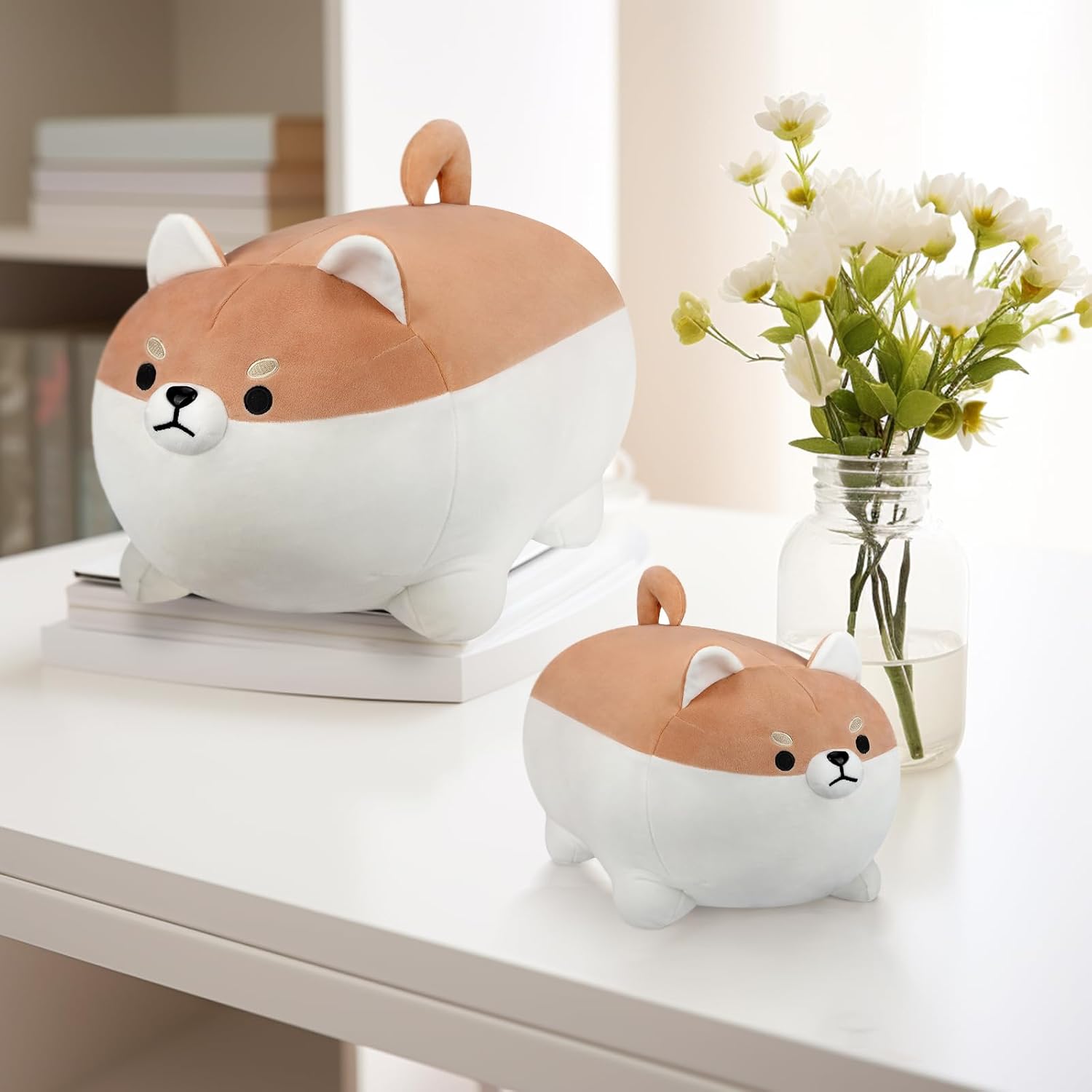 AFAN Shiba Inu Plush Pillow Kawaii Corgi Dog Toy