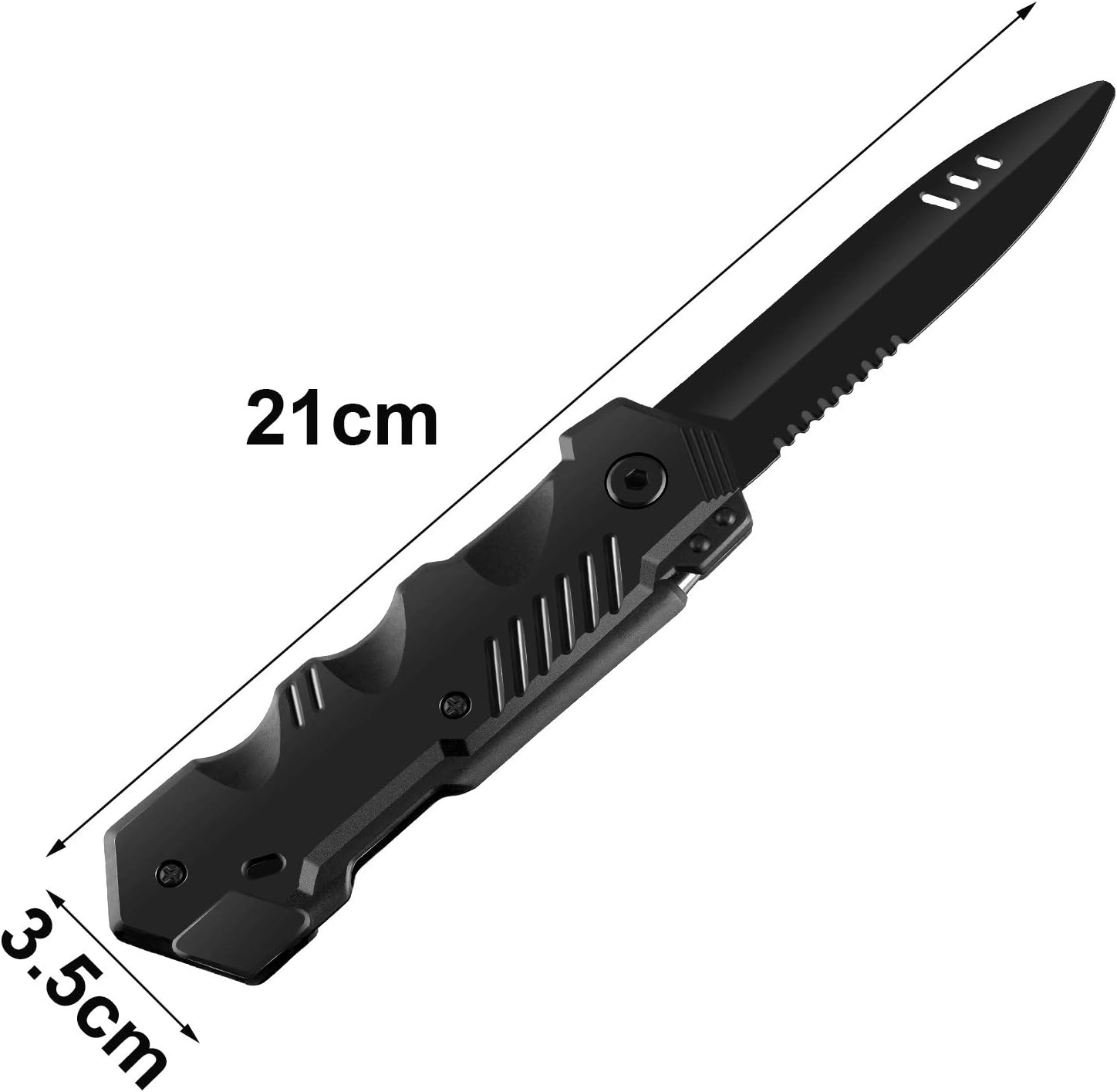 Boao 4 Piece Retractable Knife Gag Toy for Halloween
