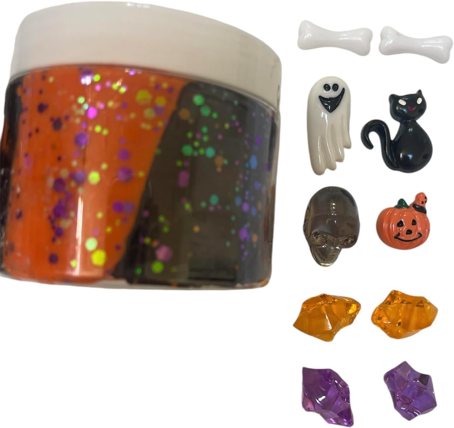 Halloween Busy Jar Sensory Dough Kit