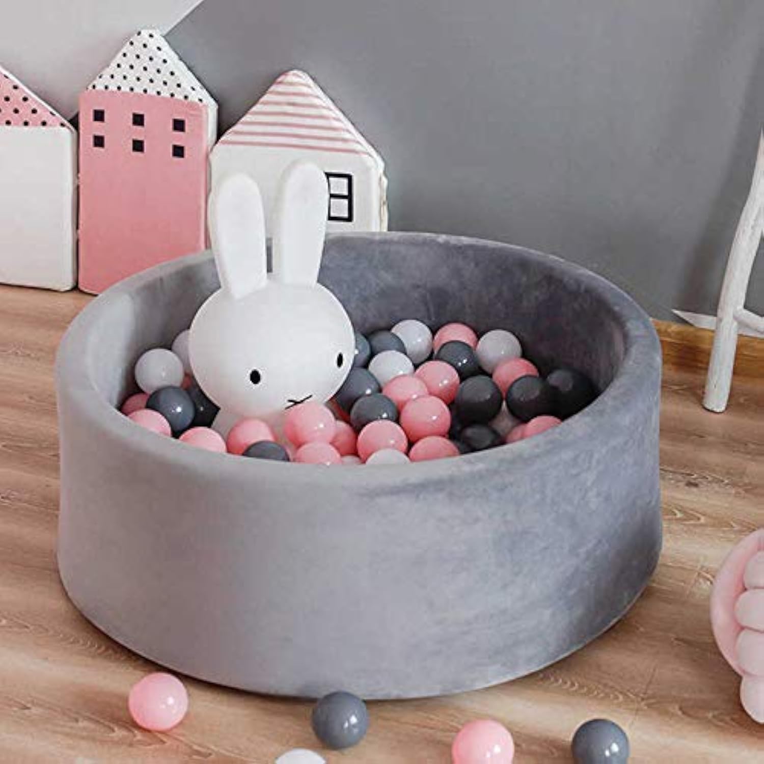 LA FEIER Deluxe Foam Ball Pit for Baby Kids 1