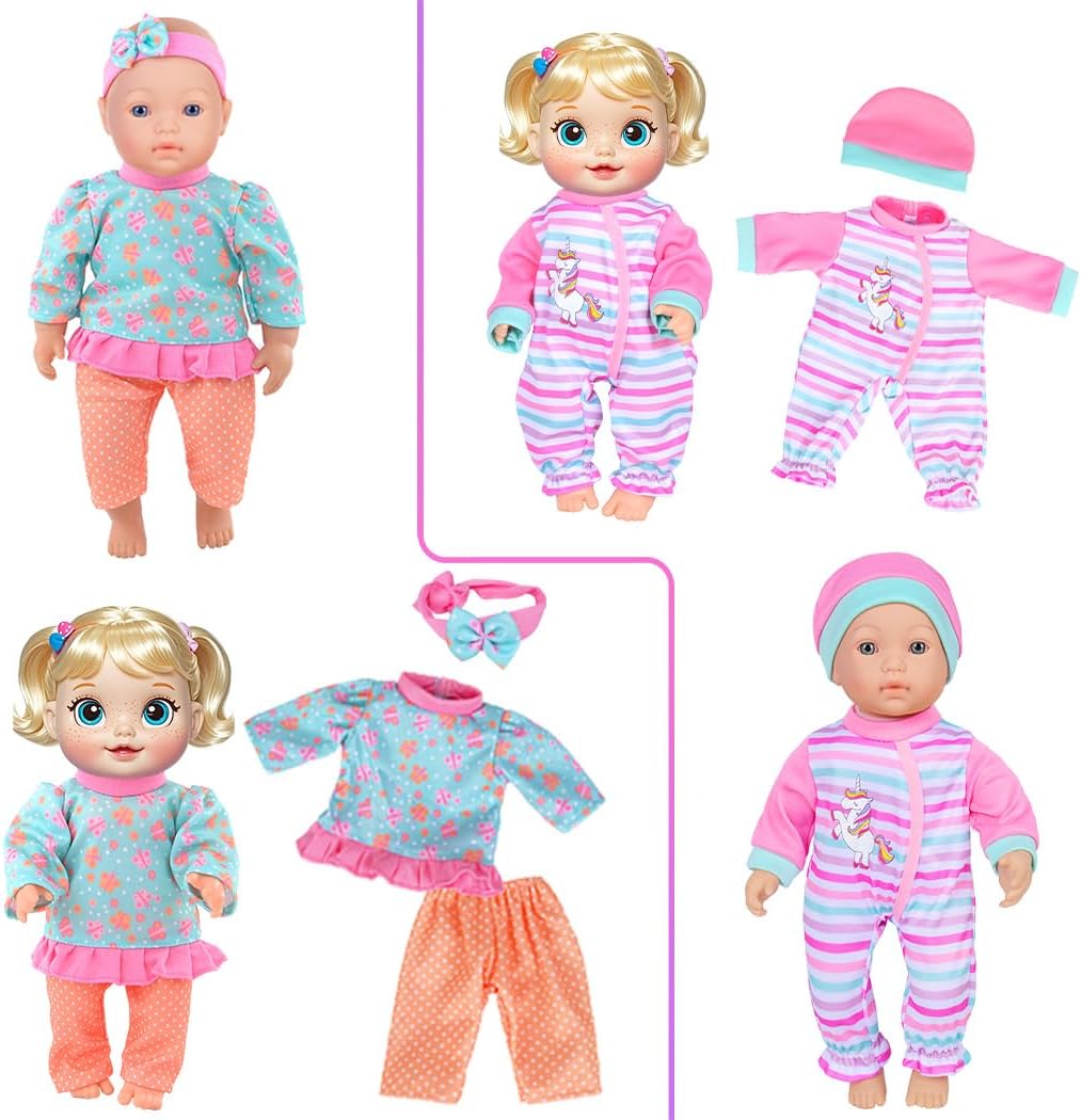iBayda 10 Sets Baby Doll Clothes Accessories