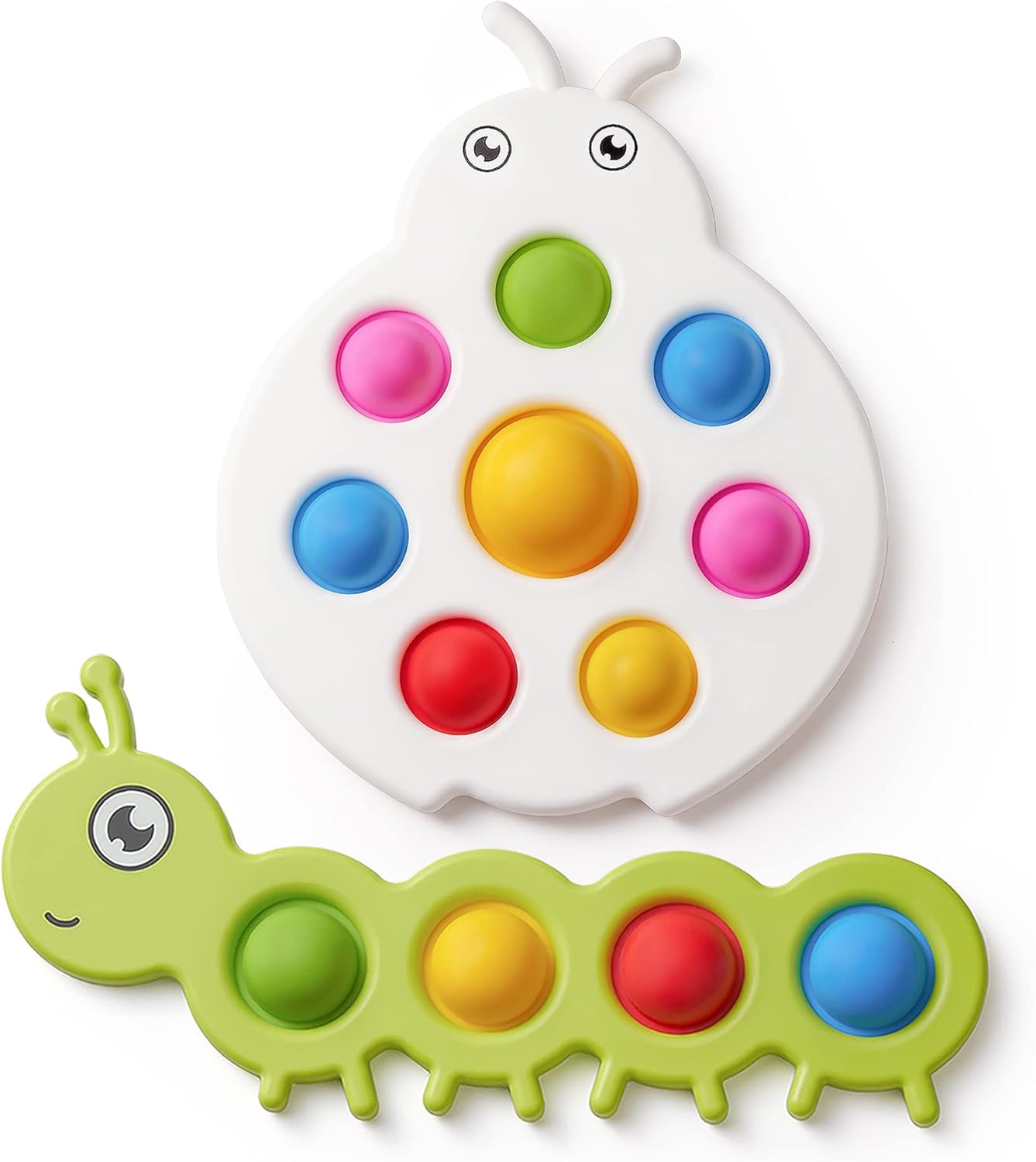 LiKee Fidget Popper Bubbles Toy for Toddlers 1-3 Years