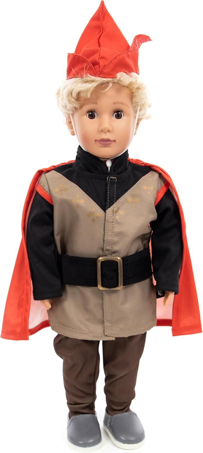 Little Adventures Boys Costume for 16-20 Inch Dolls