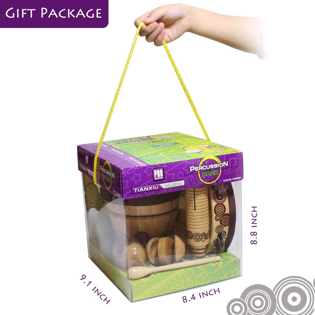 Benelet Wooden Musical Instruments Set for Kids 1